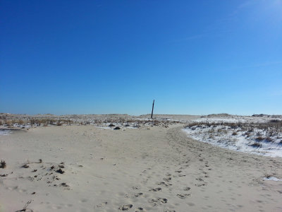 Ship's mast, Barnegat Light