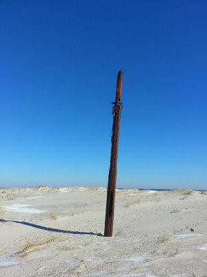 Ship's mast, Barnegat Light