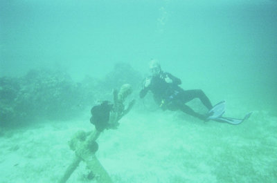 Shipwreck anchor