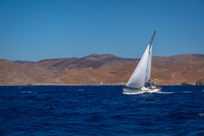 regatta towards Lavrion #1