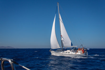 regatta towards Lavrion #2