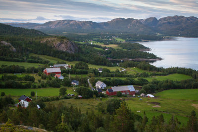 Hamnes facing east