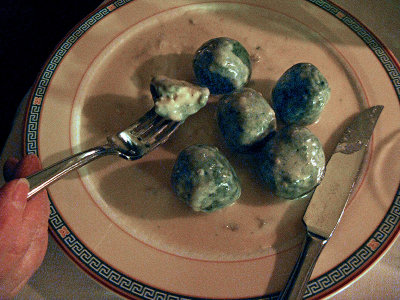 Gnocchi verdi with gorgonzola .. 4518