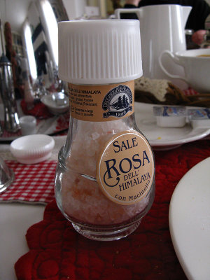 Unusual salt at our breakfast table .. 4815