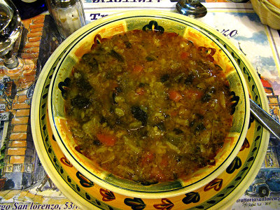 Zuppa di verdure fresche (fresh vegetable soup)  .. 5798