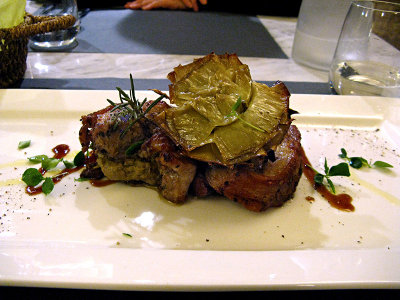 Lamb with artichoke .. 6090