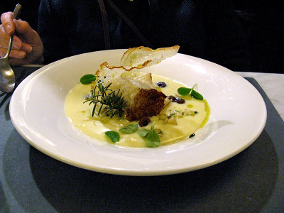 Cream potato soup with baccalà .. 6091