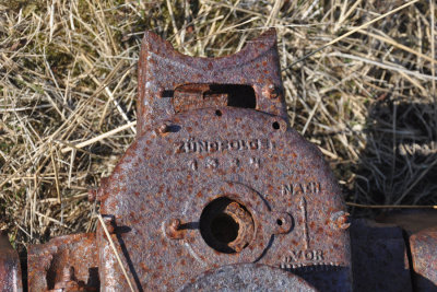 Rests of world war 2, germany rocket ramp