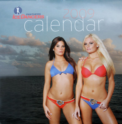 Florida Panthers Ice Dancers Calendar Cover