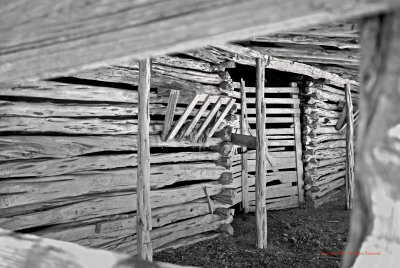 Old Stable in B&W