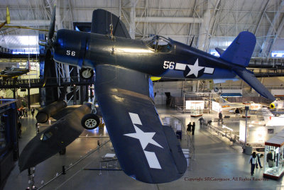 Chance Vought F4U Corsair - Dulles Air and Space facility