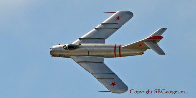 MiG-17F Russian Jet Piloted by Randy Ball 