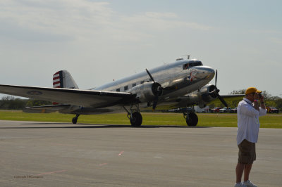 C47 returning from performance flight