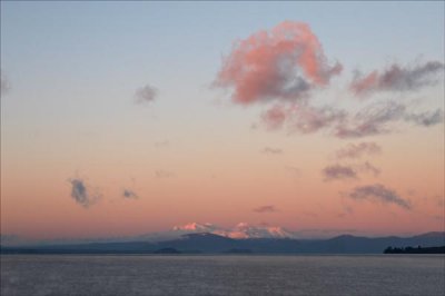 Sunrise Across Lake Taupo
