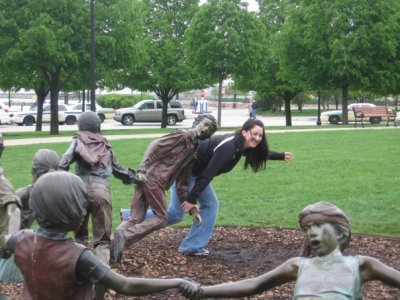 Running with children