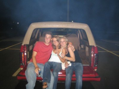 Back of Rob's car