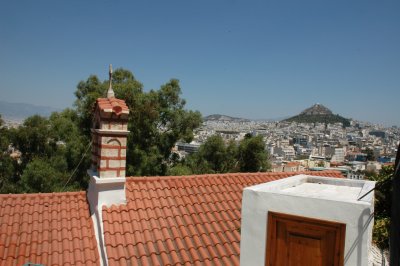 View of Lykavittos Hill