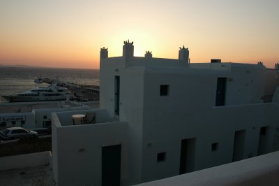 View from the Porto Mykonos
