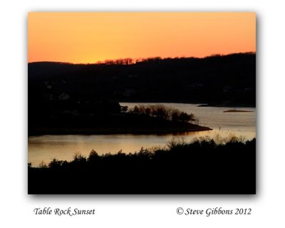 Table Rock Sunset