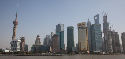 Pudong skyline November 2012.
