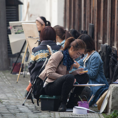 Art students