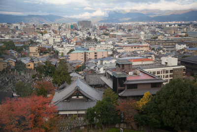 View of Kyoto from Westin Miyaki