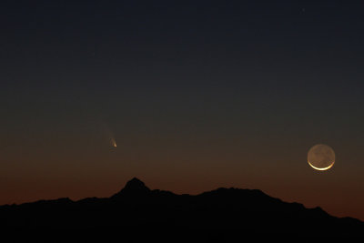 Comets Panstarrs, Ison & Neowise