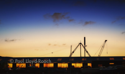 The Shipyard at night, Ramsey