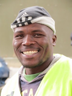 handsome smile