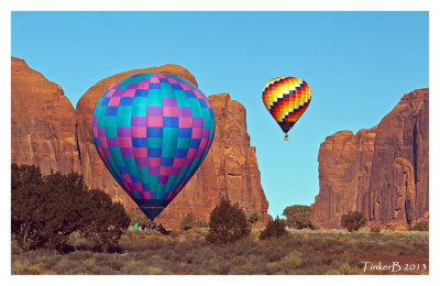Monument Valley  Balloon Event 2013
