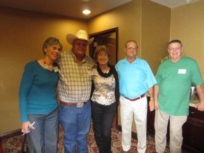 Lanell Hays, Gordon Hays, Nedra Thompson Middleton, Curtis Jennings and Howard Patton
