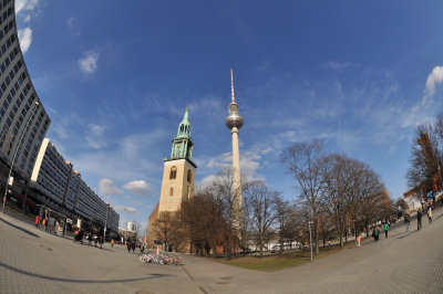 Marienkirche/TV tower