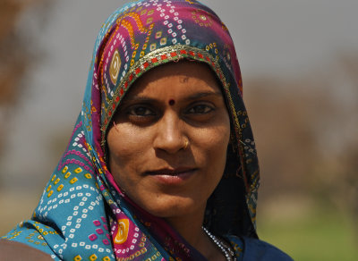 Women in the wheat field