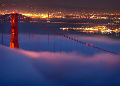 Atop the fog; San Francisco
