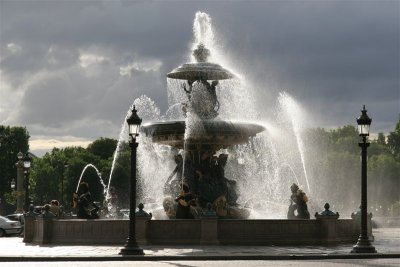 Fontaine des mers (place de la concorde)