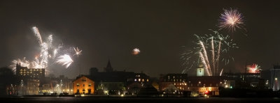 Aalborg by Night - New Year's Night