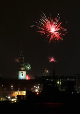 Aalborg by Night - New Year's Night 2012/13