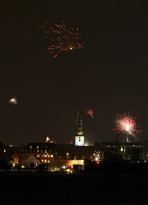 Aalborg by Night - New Year's Night 2012/13
