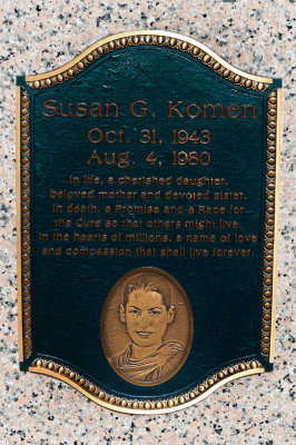 Susan B. Komen Resting Place
