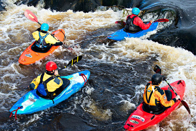 Kayaking on the Shannon