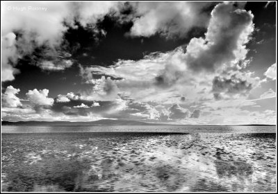  Ireland - Co.Sligo - Dramatic skies on Lissadell Beach 