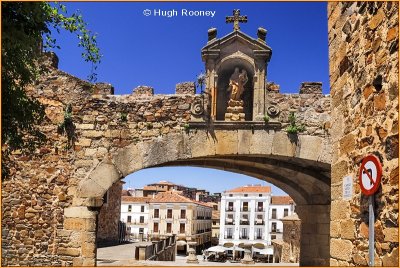 Spain - Extremadura - Caceres - Arco de La Estrella 