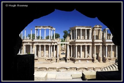 Spain - Merida - Roman Theatre 15-16 BC 