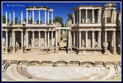 Spain - Merida - Roman Theatre 15-16 BC