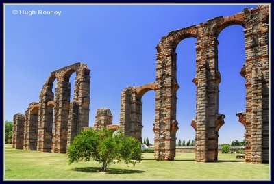 Spain - Merida - Los Milagros Aqueduct  