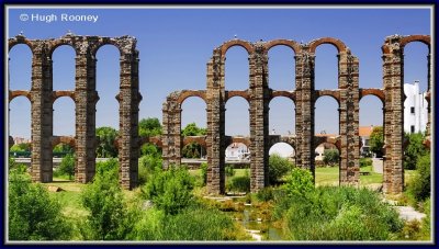 Spain - Merida - Los Milagros Aqueduct   