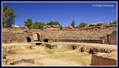  Spain - Merida - Roman Amphitheatre - Dating from 8 BC 