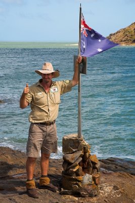 Dean at The Tip of Cape York