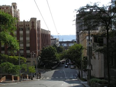 View towards Puget Sound