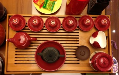 Chinese Teapot Set